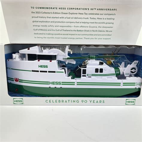 2023 New limited edition 90th Anniversary Ship "Ocean Explorer". . Hess 90th anniversary